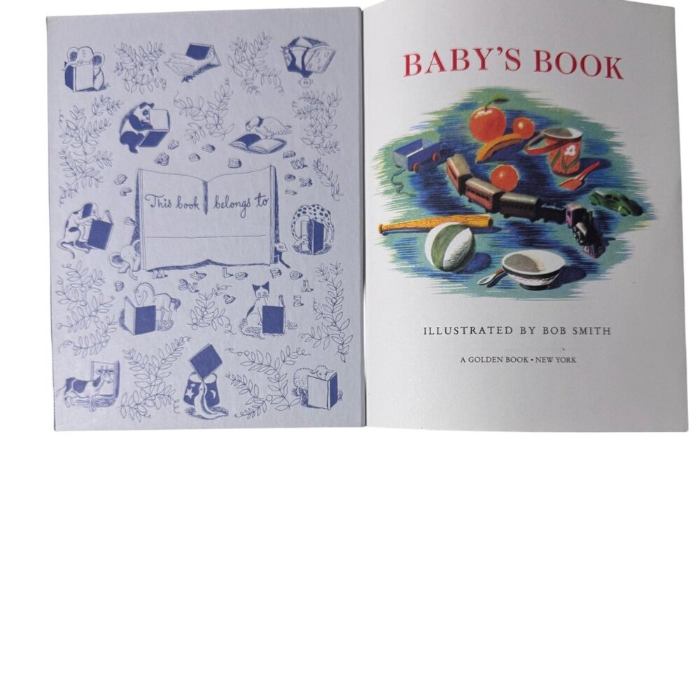 Vintage Little Golden Book Babys 50th Anniversary Illustrated Bob Smith 1993 - Picture 2 of 15